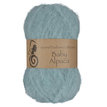 Viking snorre Baby alpaca 331 lys blå